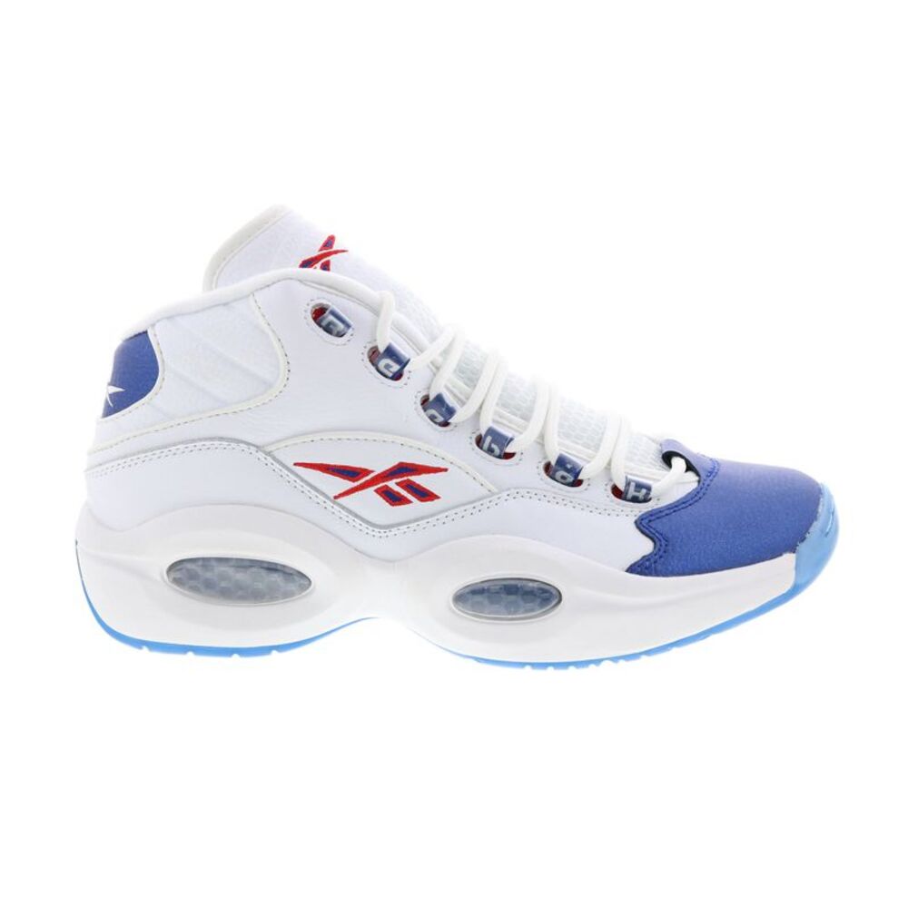 Reebok Mens Question Mid White Shoes (NWT)